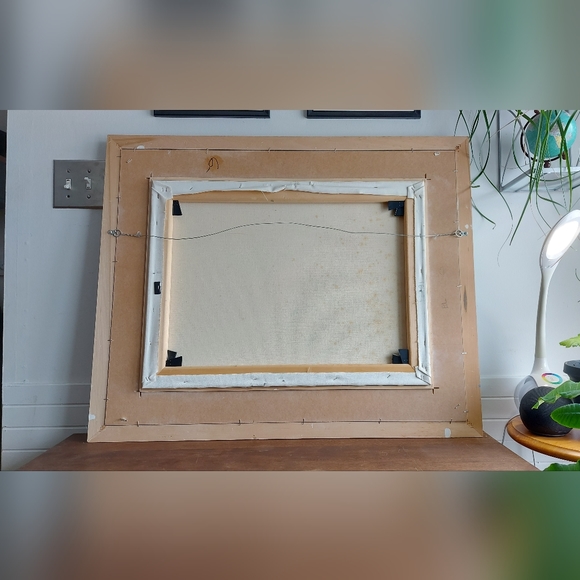 Oil painting on canvas The Old Bridge - Picture 10 of 10